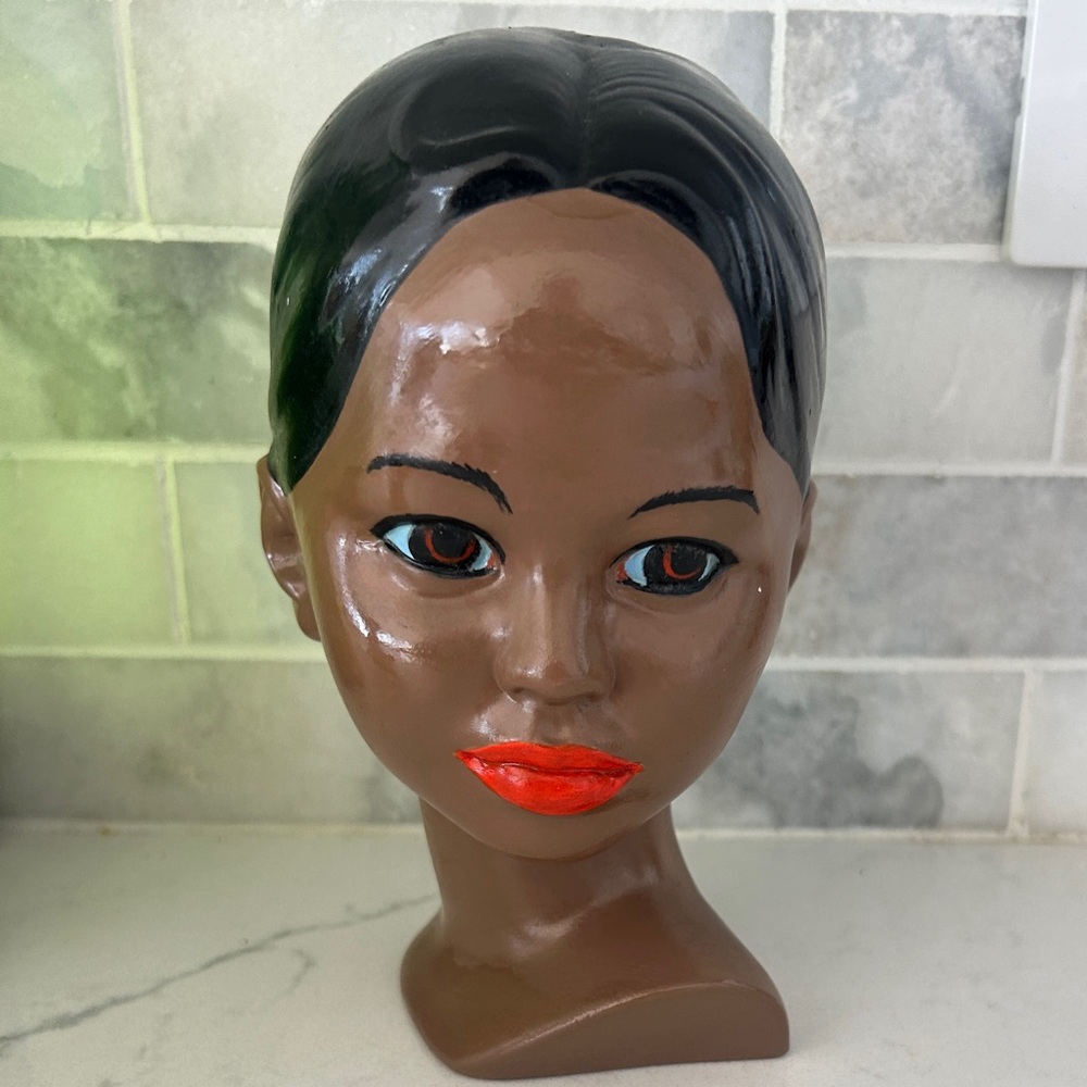 Harvey Mace Vintage MCM Ceramic Bust